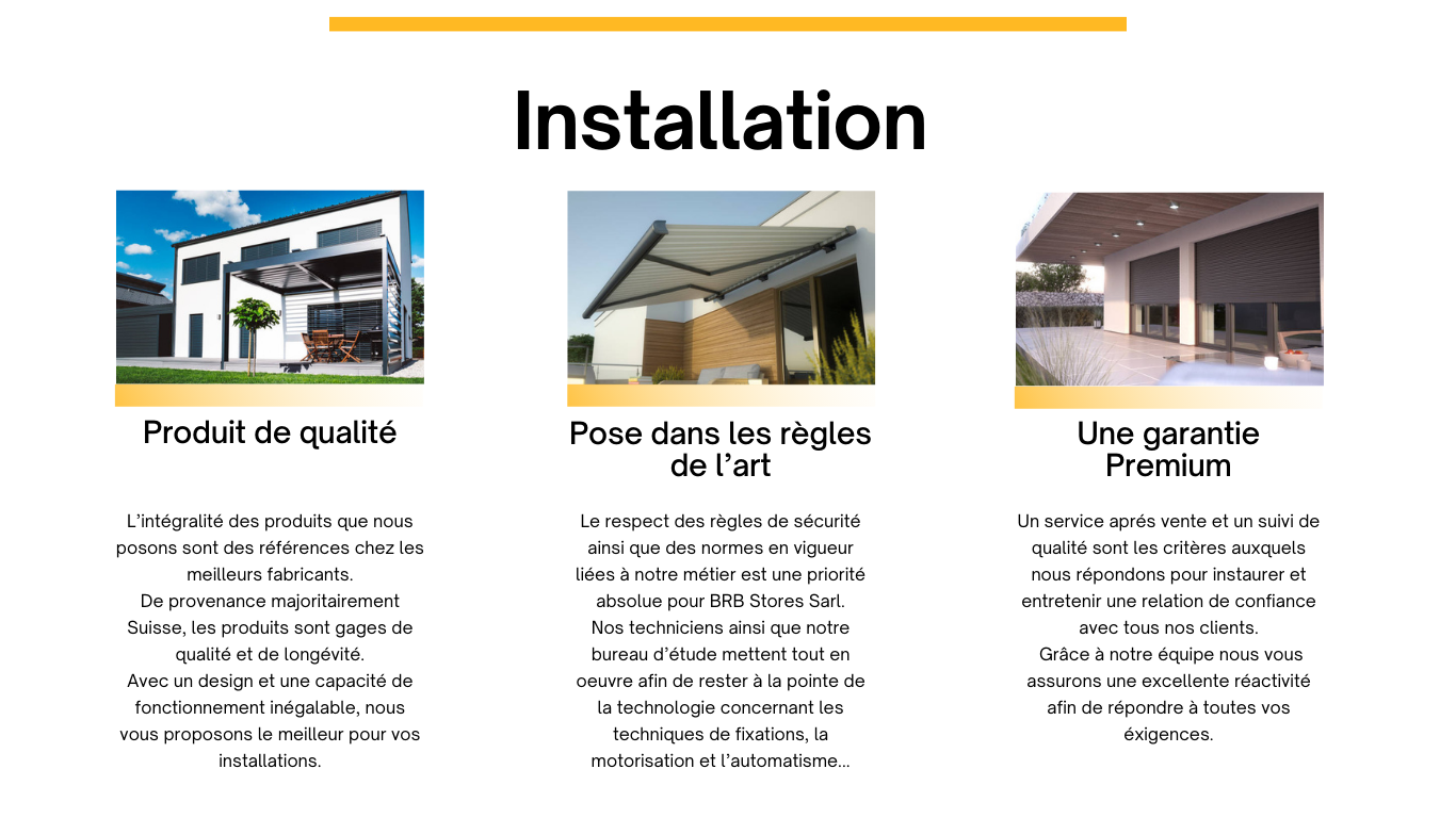 Installation